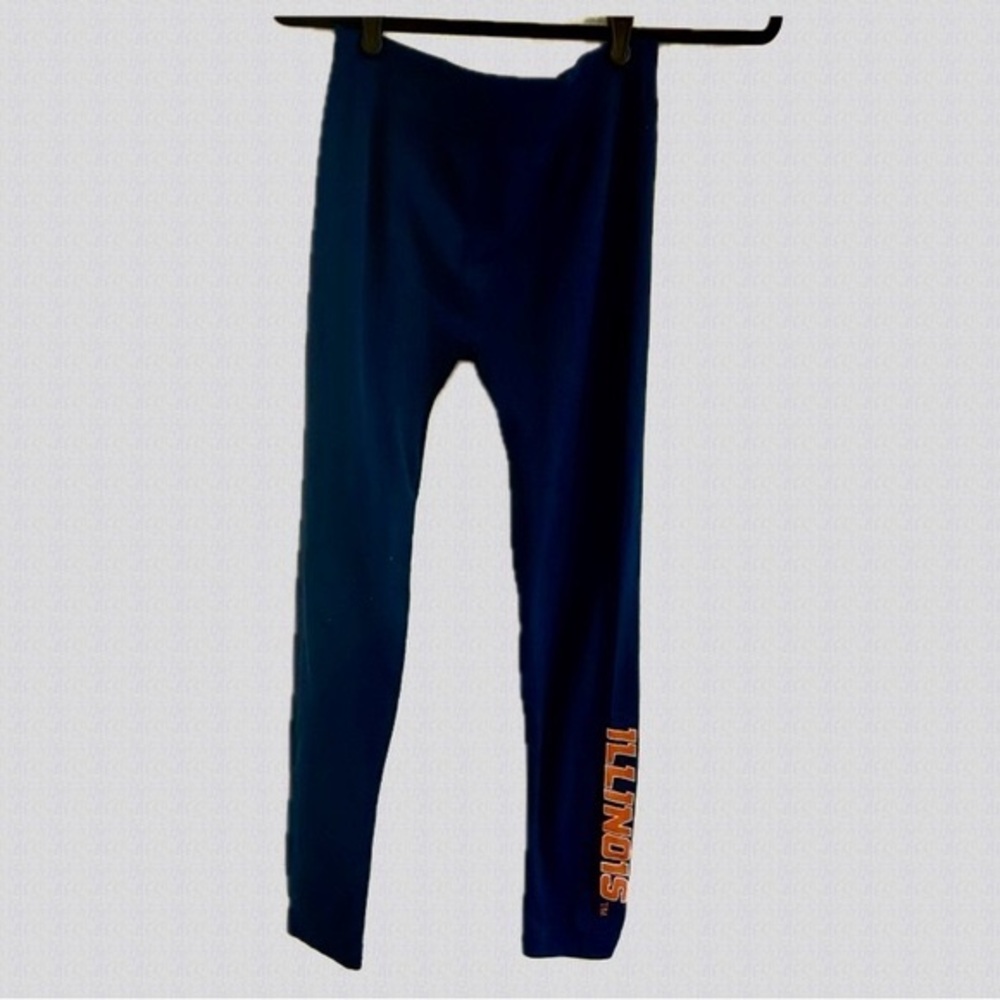 Navy, Zoozats Illinois Fighting Illini Leggings, S/M